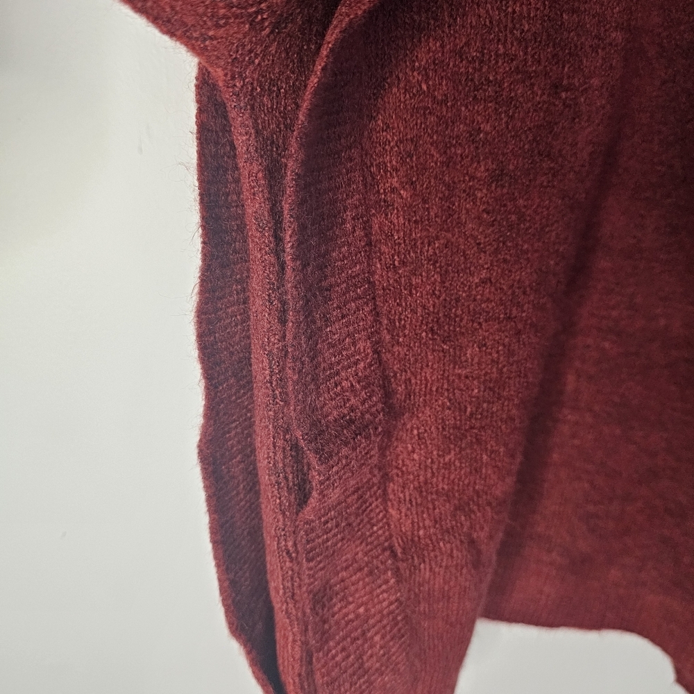 NWT Vigoss Burgundy Crew Neck Pullover Sweater Large - Picture 5 of 8